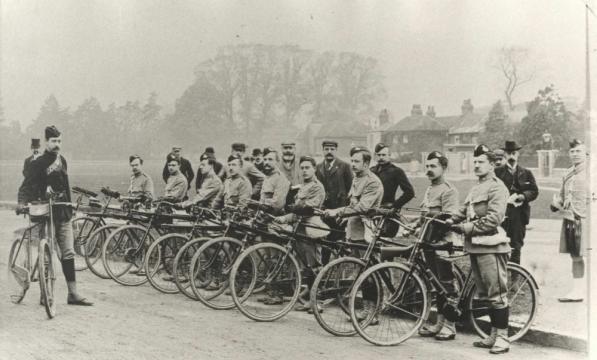 Cyclist Battalion from WW1